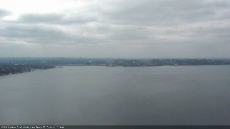 Lake Travis webcam, November 10, 2017 11:25 AM CT