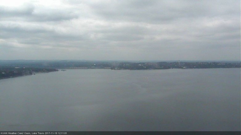 Lake Travis webcam, November 10, 2017 11:35 AM CT