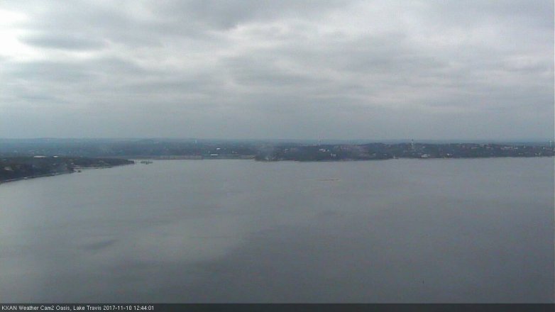 Lake Travis webcam, November 10, 2017 12:00 PM CT