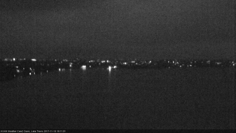 Lake Travis webcam, November 10, 2017 5:35 PM CT