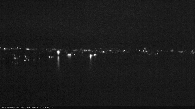 Lake Travis webcam, November 10, 2017 6:40 PM CT
