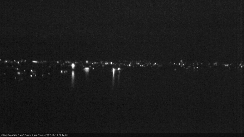 Lake Travis webcam, November 10, 2017 7:20 PM CT