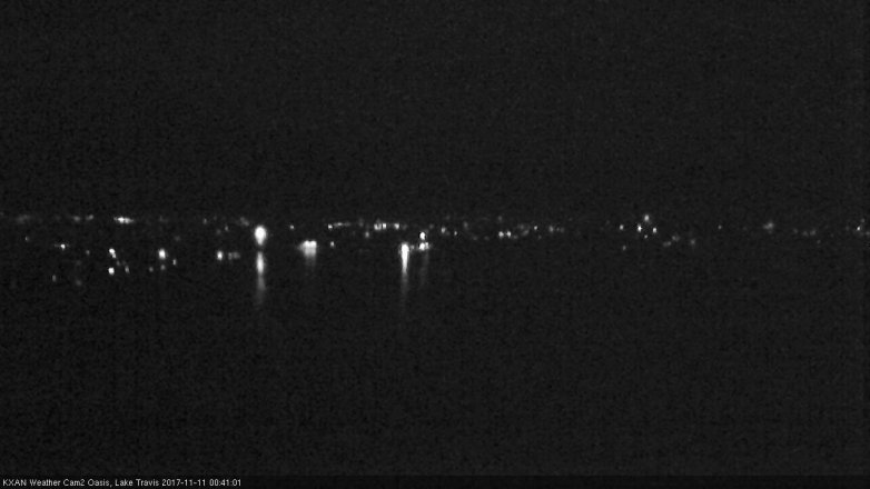Lake Travis webcam, November 10, 2017 12:00 AM CT