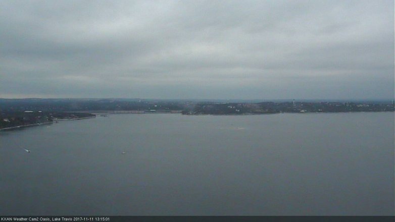 Lake Travis webcam, November 11, 2017 12:35 PM CT