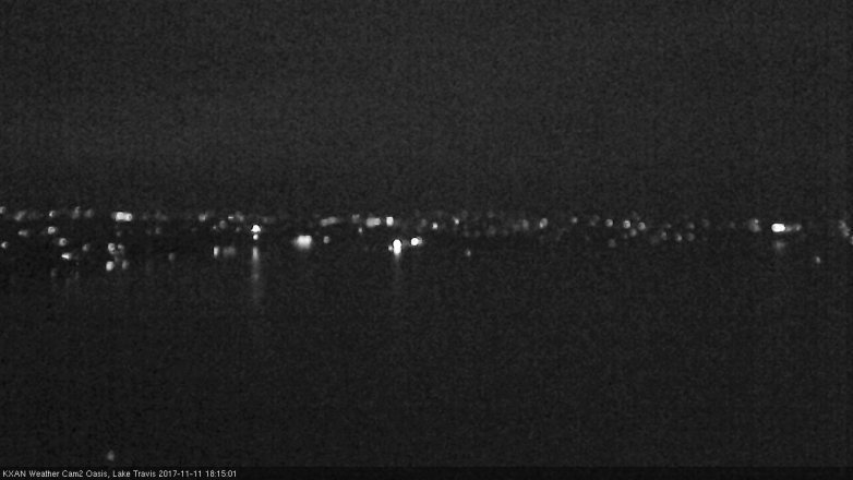 Lake Travis webcam, November 11, 2017 5:20 PM CT