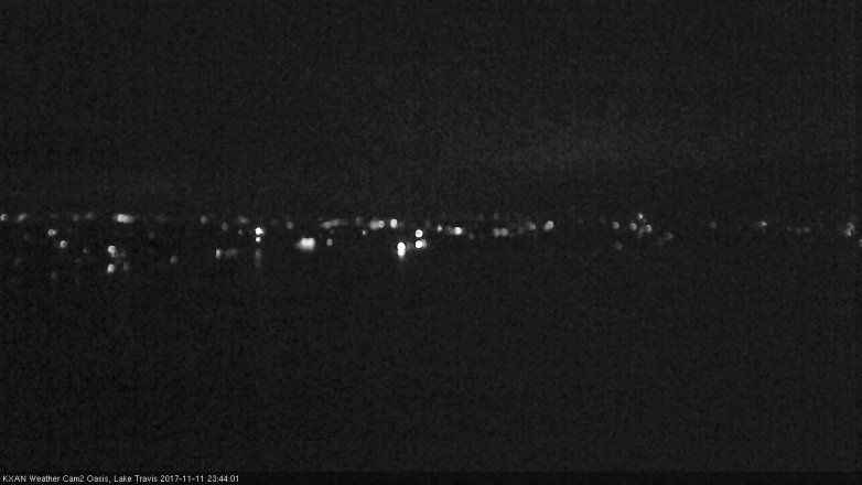 Lake Travis webcam, November 11, 2017 11:10 PM CT