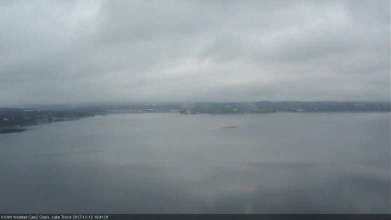 Lake Travis webcam, November 12, 2017 10:05 AM CT