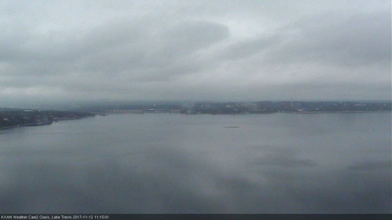 Lake Travis webcam, November 12, 2017 10:30 AM CT