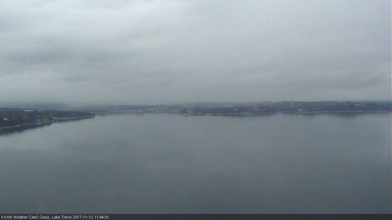 Lake Travis webcam, November 12, 2017 11:10 AM CT