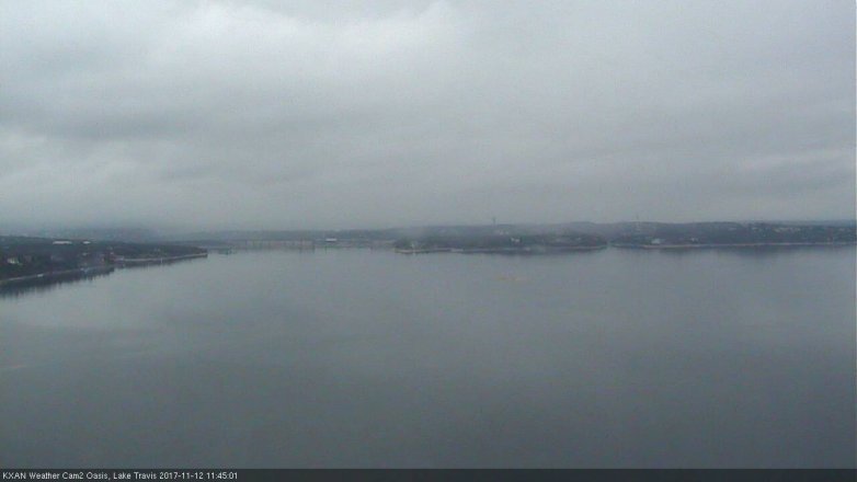 Lake Travis webcam, November 12, 2017 11:15 AM CT