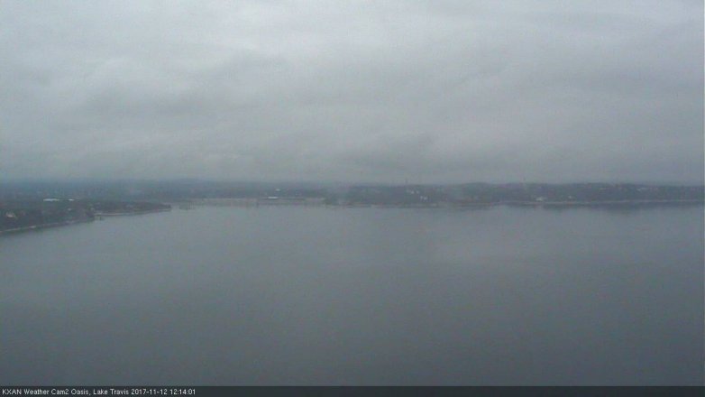 Lake Travis webcam, November 12, 2017 11:30 AM CT