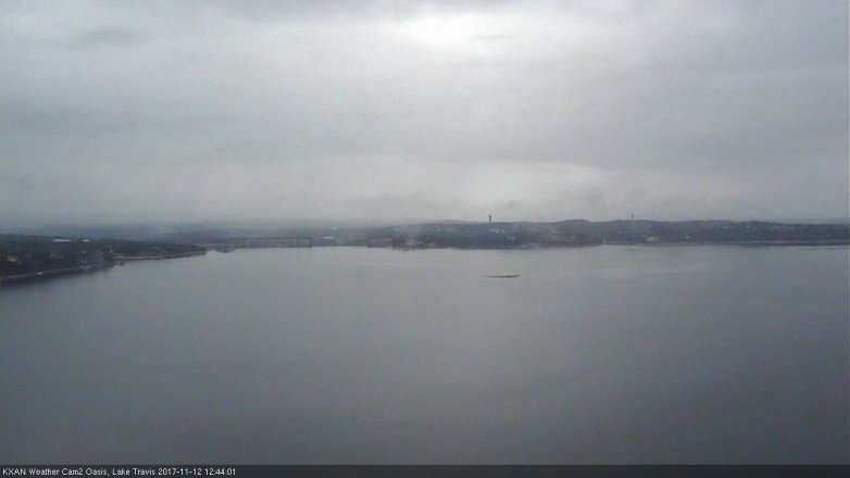 Lake Travis webcam, November 12, 2017 12:10 PM CT