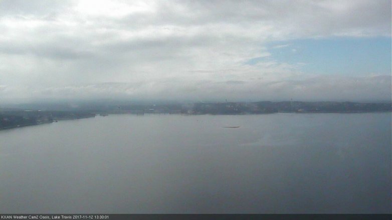 Lake Travis webcam, November 12, 2017 12:45 PM CT
