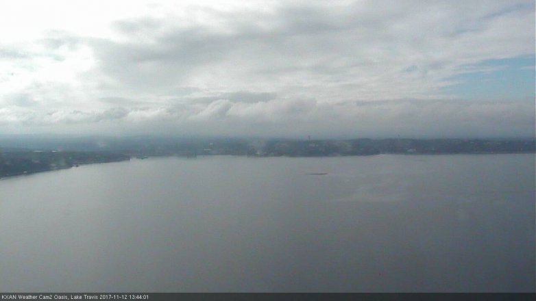 Lake Travis webcam, November 12, 2017 1:05 PM CT