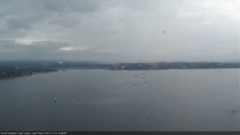 Lake Travis webcam, November 12, 2017 2:15 PM CT