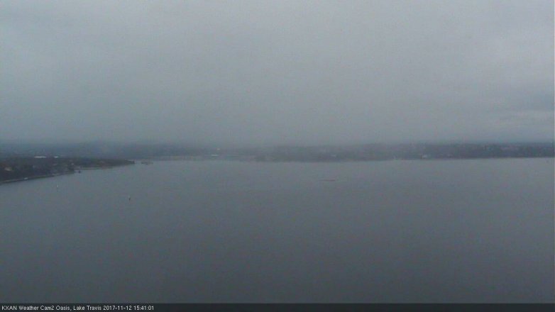 Lake Travis webcam, November 12, 2017 2:55 PM CT