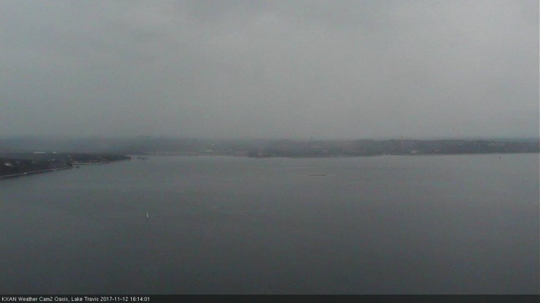 Lake Travis webcam, November 12, 2017 3:40 PM CT