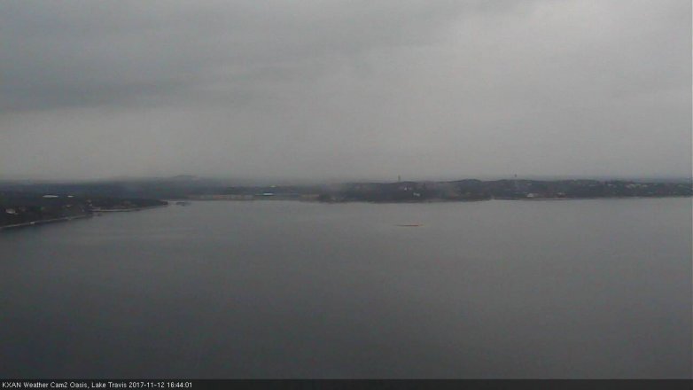 Lake Travis webcam, November 12, 2017 3:55 PM CT