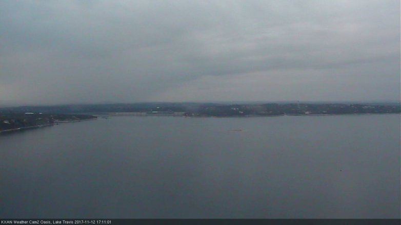 Lake Travis webcam, November 12, 2017 4:15 PM CT