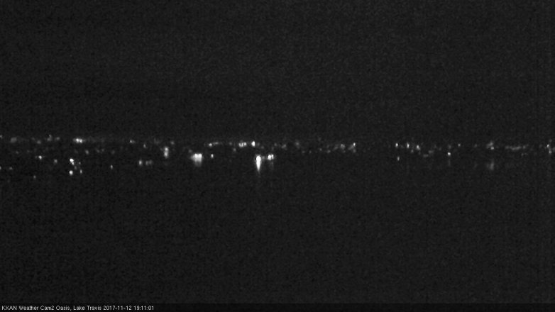 Lake Travis webcam, November 12, 2017 6:35 PM CT
