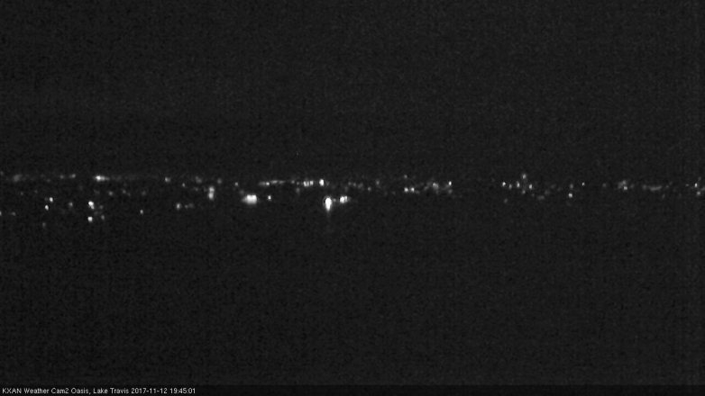Lake Travis webcam, November 12, 2017 6:55 PM CT