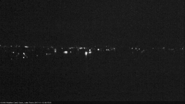 Lake Travis webcam, November 12, 2017 11:35 PM CT