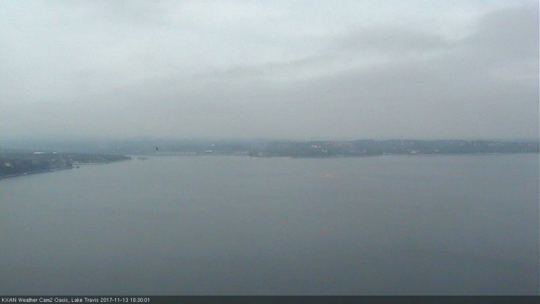 Lake Travis webcam, November 13, 2017 9:50 AM CT