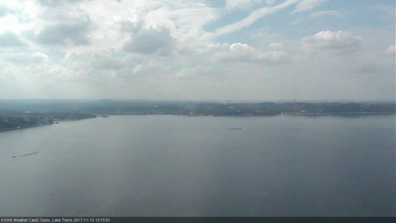 Lake Travis webcam, November 13, 2017 12:20 PM CT