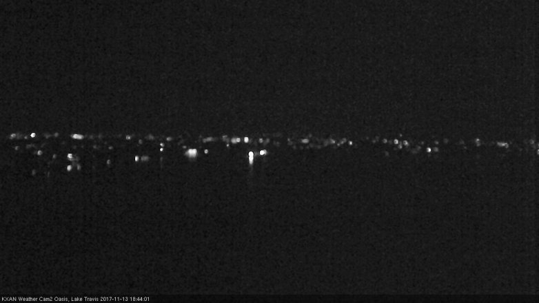 Lake Travis webcam, November 13, 2017 6:10 PM CT
