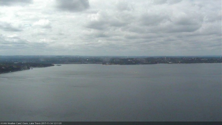 Lake Travis webcam, November 14, 2017 11:30 AM CT