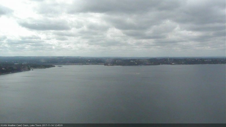 Lake Travis webcam, November 14, 2017 11:55 AM CT