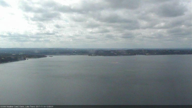 Lake Travis webcam, November 14, 2017 12:20 PM CT