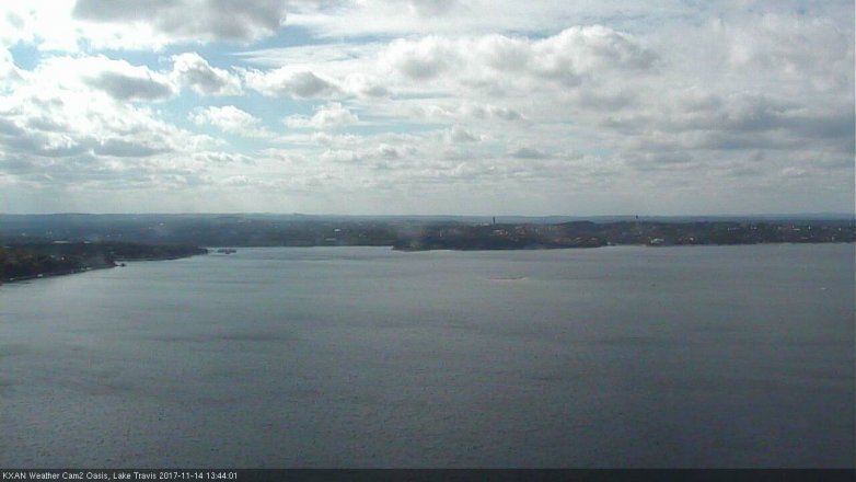 Lake Travis webcam, November 14, 2017 12:50 PM CT