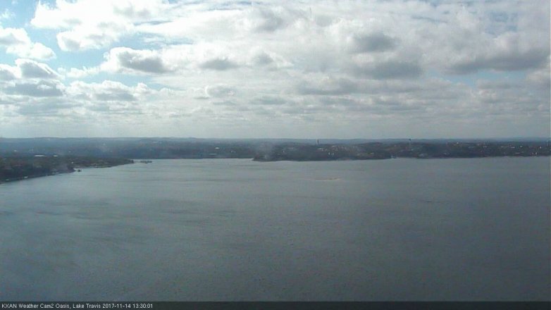 Lake Travis webcam, November 14, 2017 12:55 PM CT