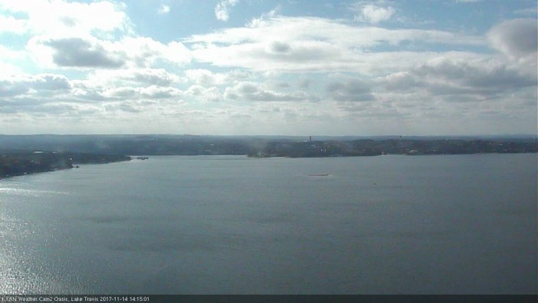 Lake Travis webcam, November 14, 2017 1:25 PM CT