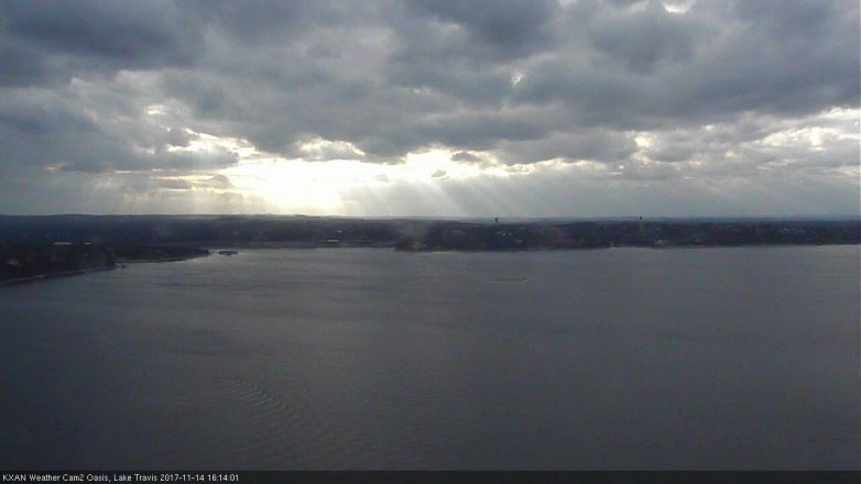Lake Travis webcam, November 14, 2017 3:25 PM CT