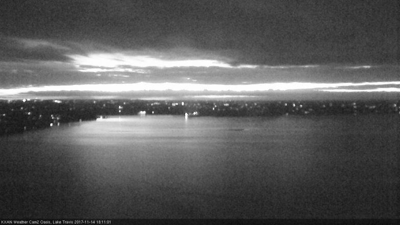Lake Travis webcam, November 14, 2017 5:15 PM CT