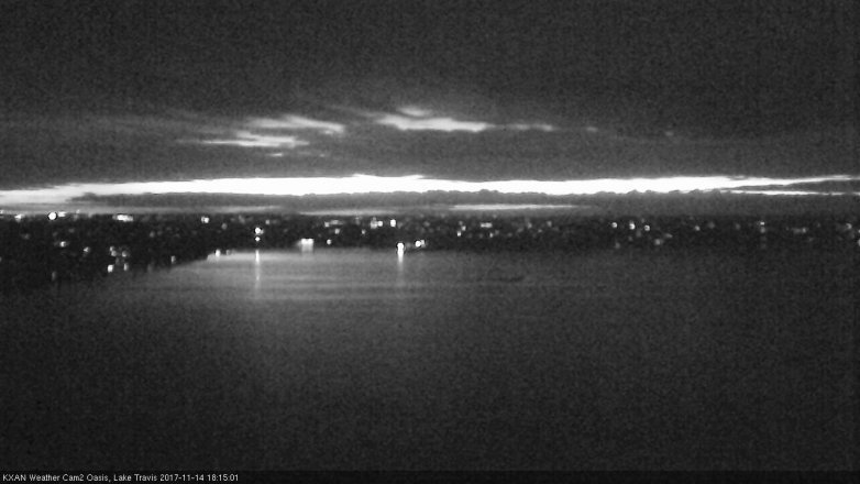 Lake Travis webcam, November 14, 2017 5:20 PM CT