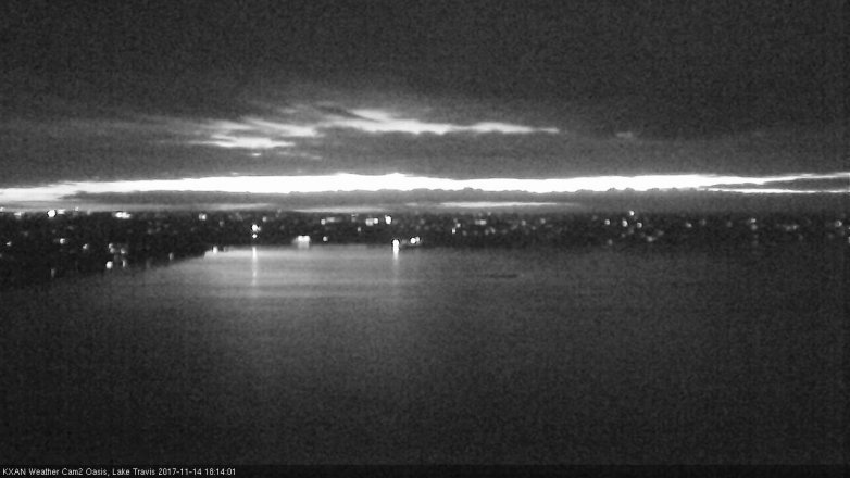 Lake Travis webcam, November 14, 2017 5:30 PM CT