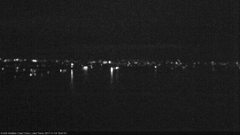 Lake Travis webcam, November 14, 2017 5:55 PM CT