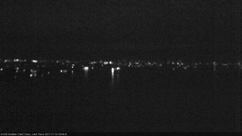 Lake Travis webcam, November 14, 2017 6:05 PM CT