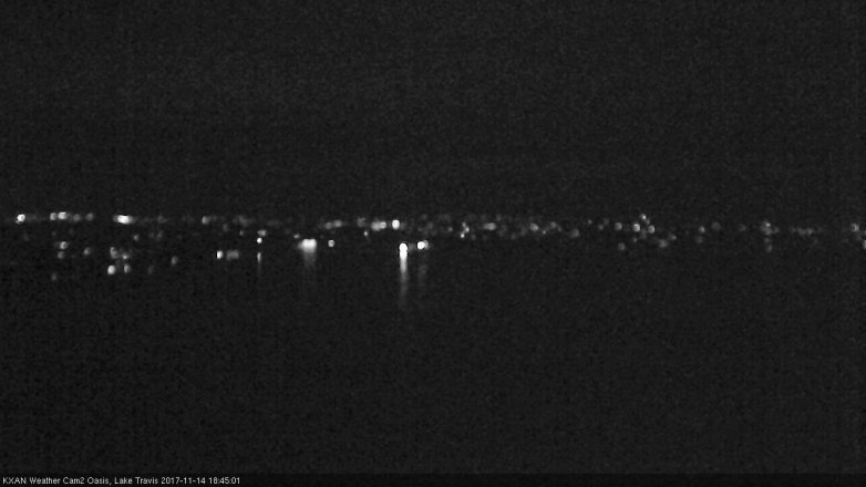 Lake Travis webcam, November 14, 2017 6:10 PM CT