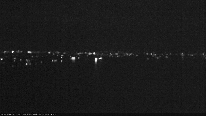 Lake Travis webcam, November 14, 2017 6:20 PM CT