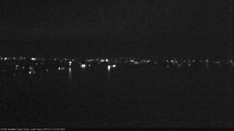 Lake Travis webcam, November 14, 2017 7:40 PM CT