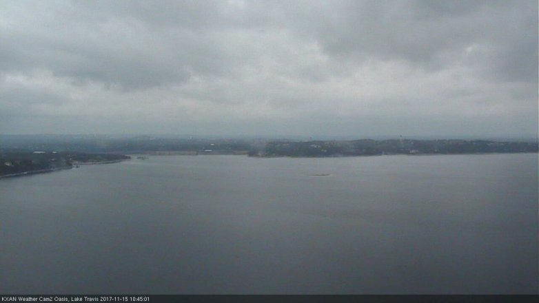 Lake Travis webcam, November 15, 2017 9:55 AM CT