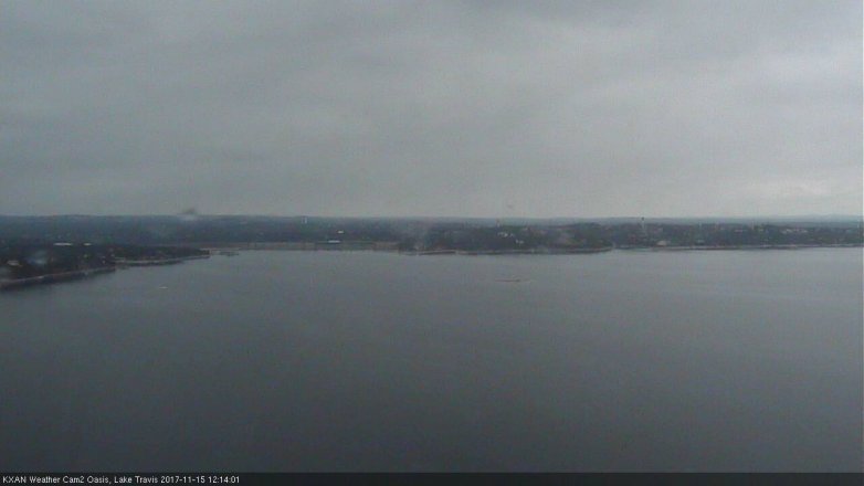 Lake Travis webcam, November 15, 2017 11:20 AM CT