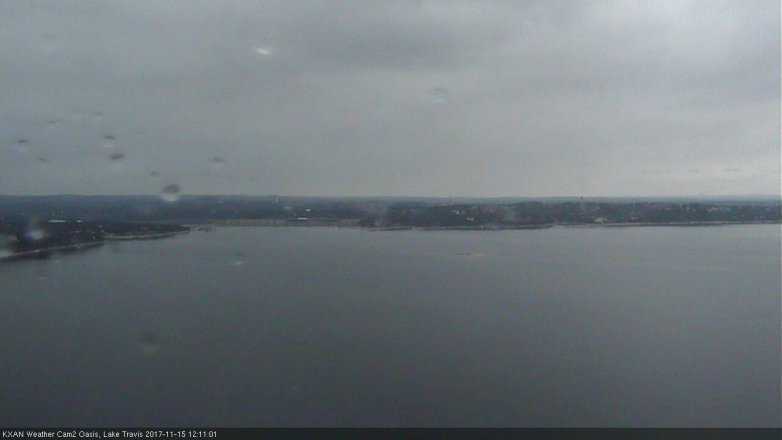 Lake Travis webcam, November 15, 2017 11:25 AM CT