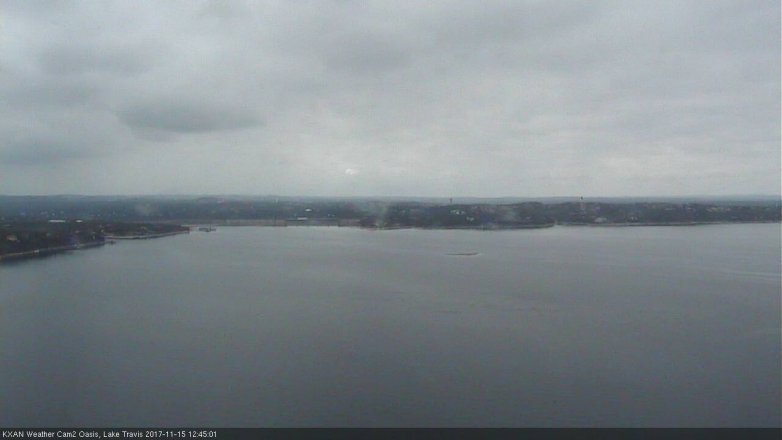 Lake Travis webcam, November 15, 2017 12:10 PM CT