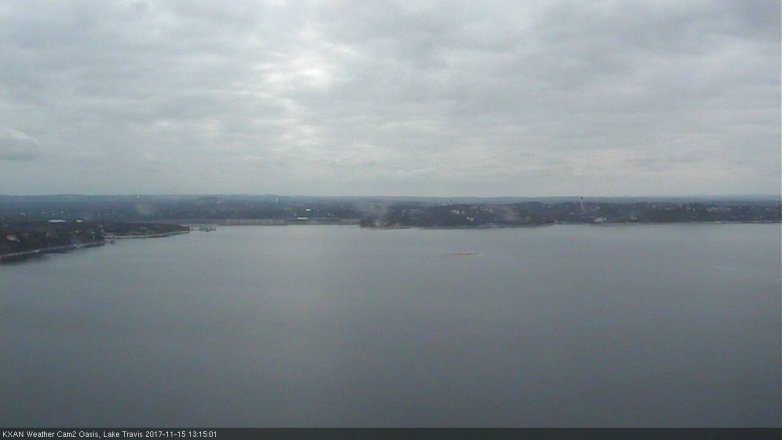 Lake Travis webcam, November 15, 2017 12:35 PM CT