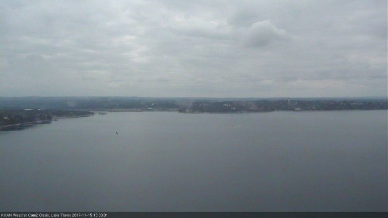 Lake Travis webcam, November 15, 2017 12:45 PM CT